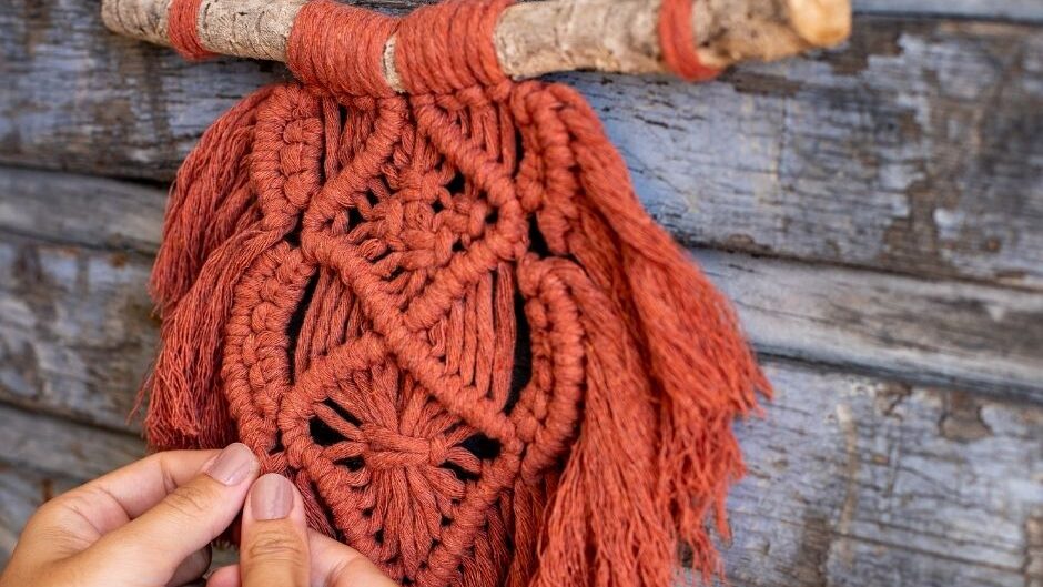 Macramé en casa