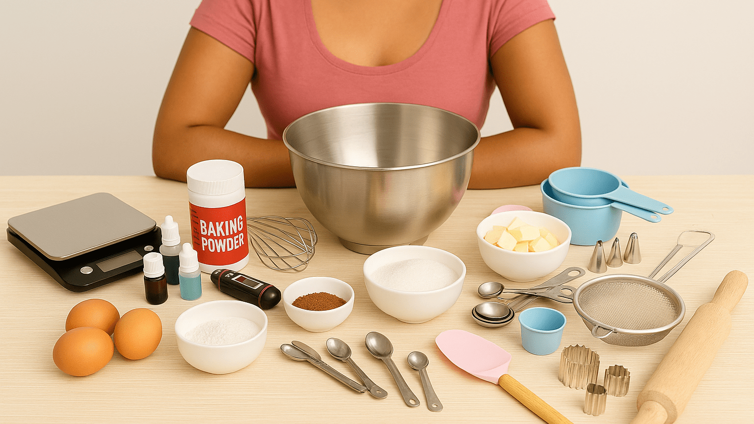 Repostería y Pastelería - Herramientas y ingredientes para hornear