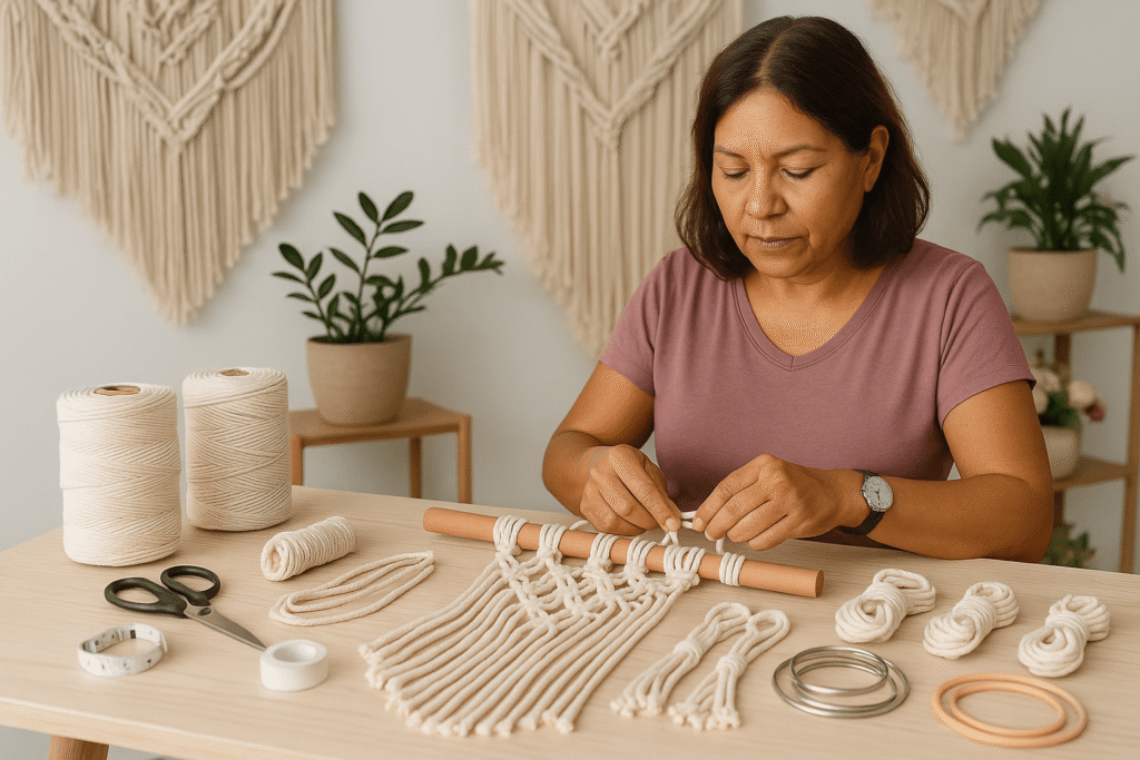 Macramé como negocio